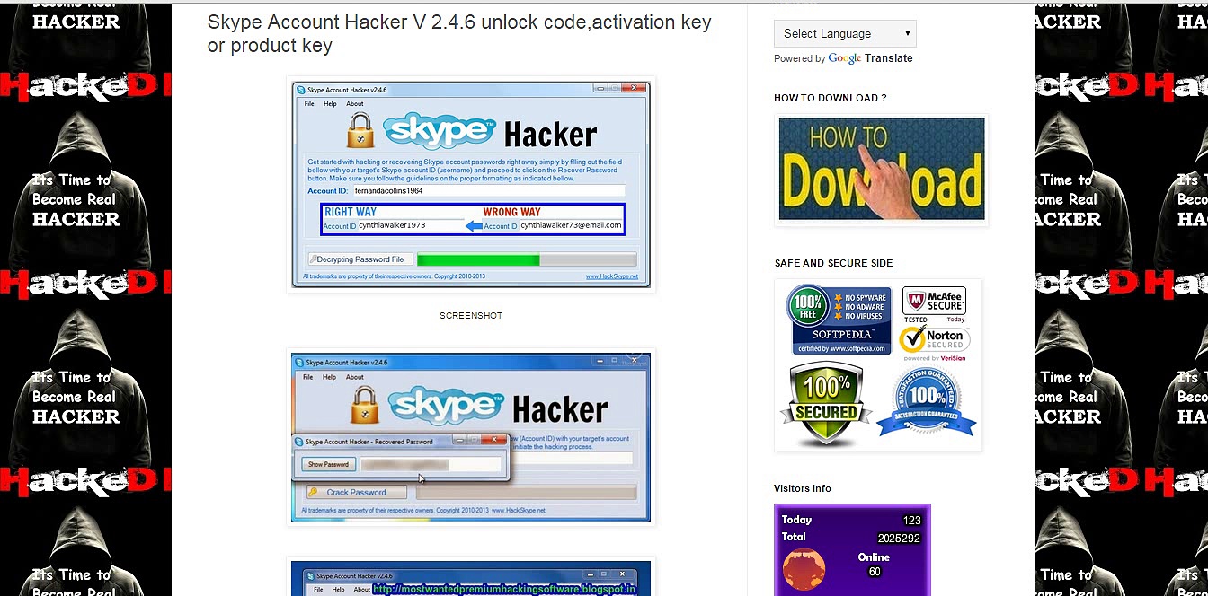 gmail hacker activation key